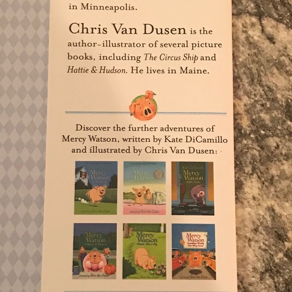 A Piglet Named Mercy by Kate DiCamillo (illustrated by Chris Vandusen - Picture 4 of 8